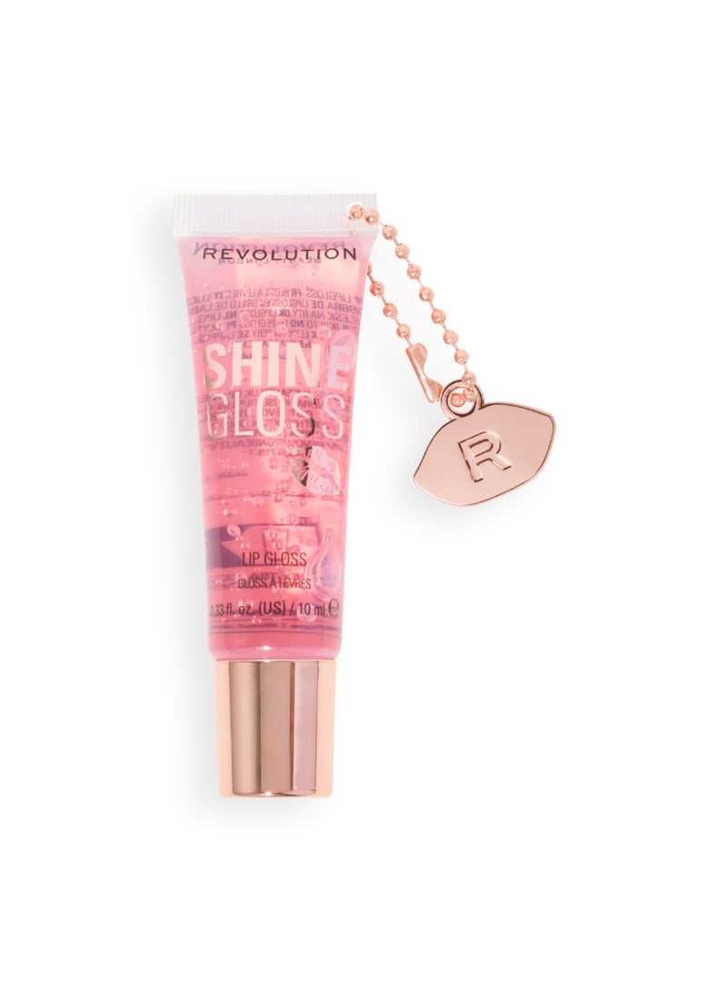 REVOLUTION Shine Gloss Lip Gloss Pink Marshmallow - Image 1